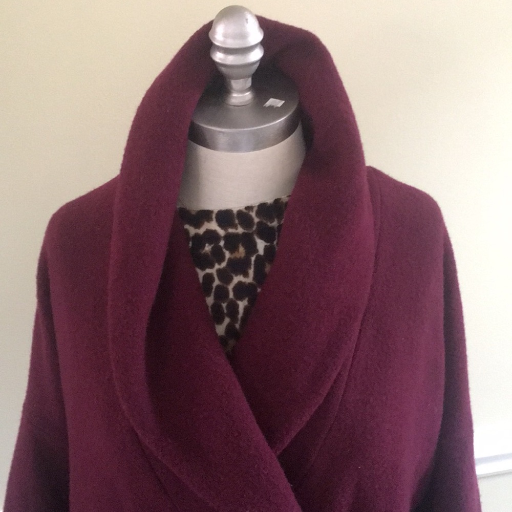 100% wool ❤️ tulip hem coat - Picture 2 of 4